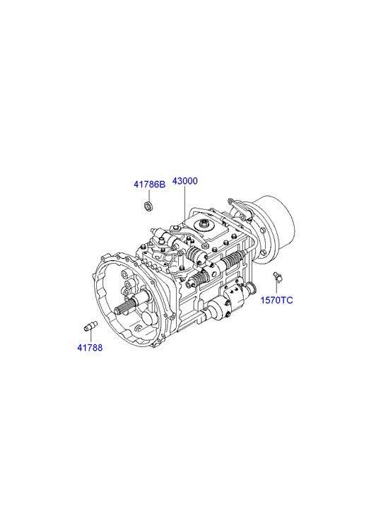 PROPELLER SHAFT (TANDEM)