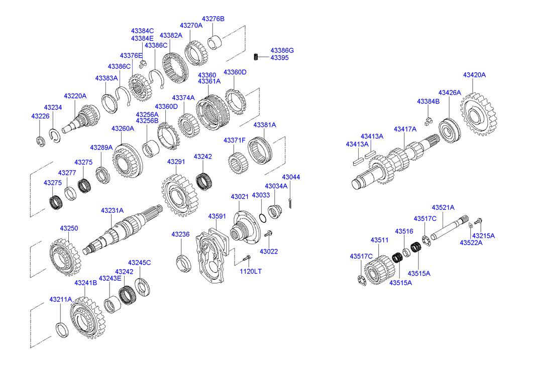 PROPELLER SHAFT (TANDEM)