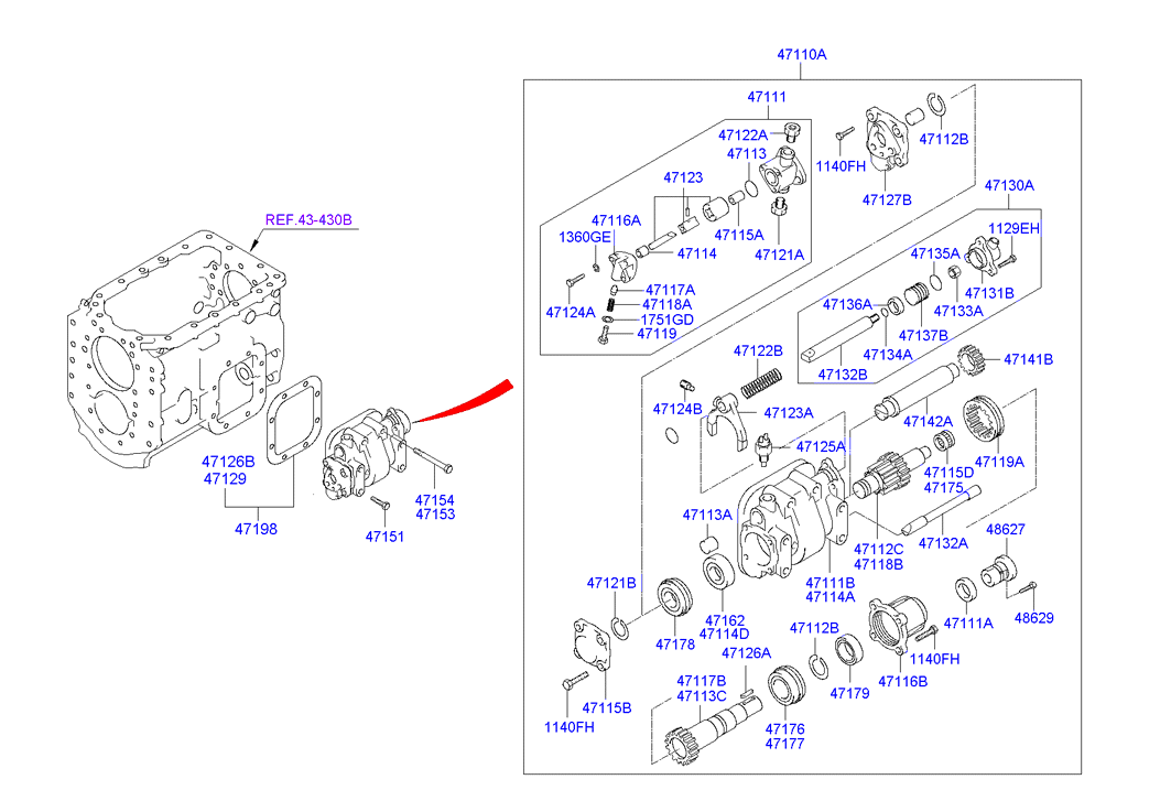 PROPELLER SHAFT (TANDEM)