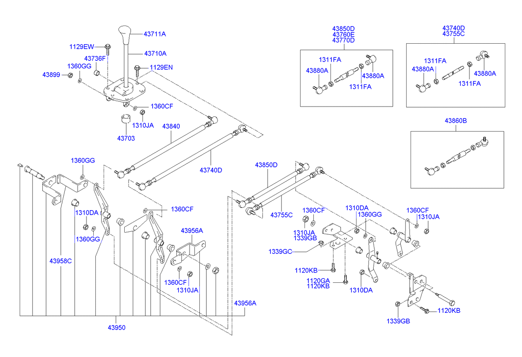 PROPELLER SHAFT (TANDEM)