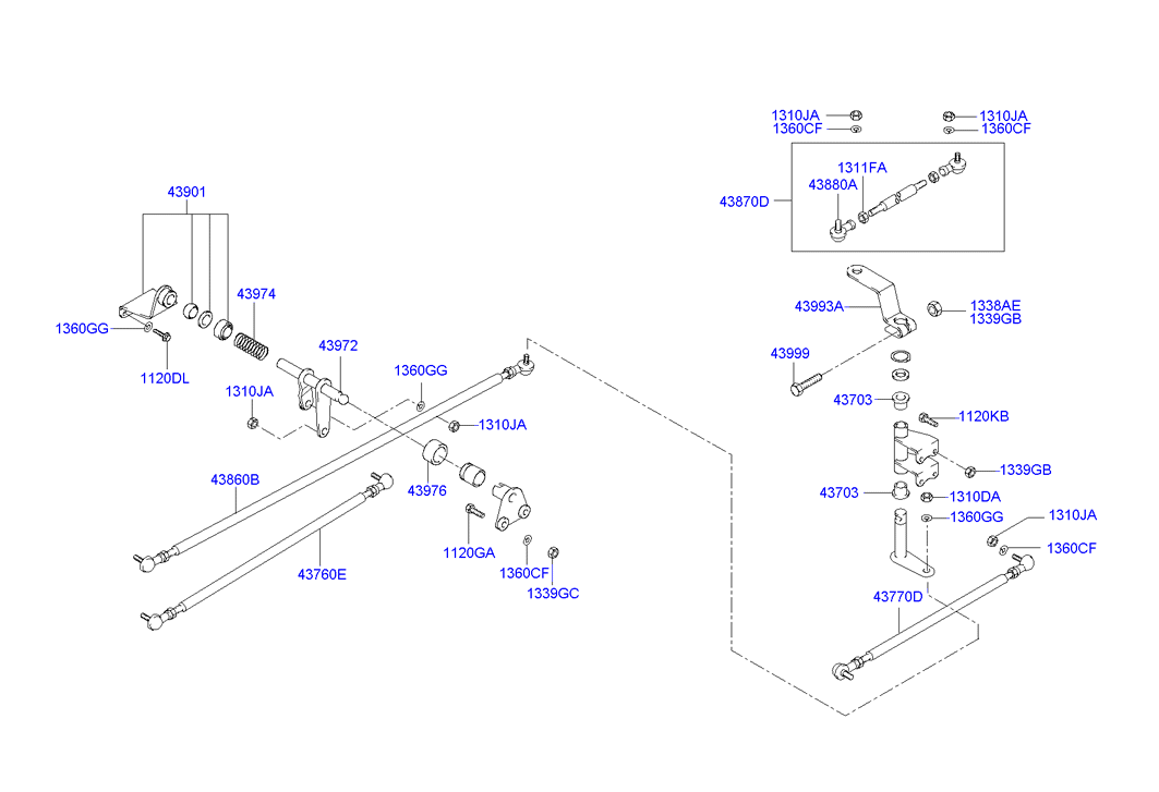 PROPELLER SHAFT (TANDEM)