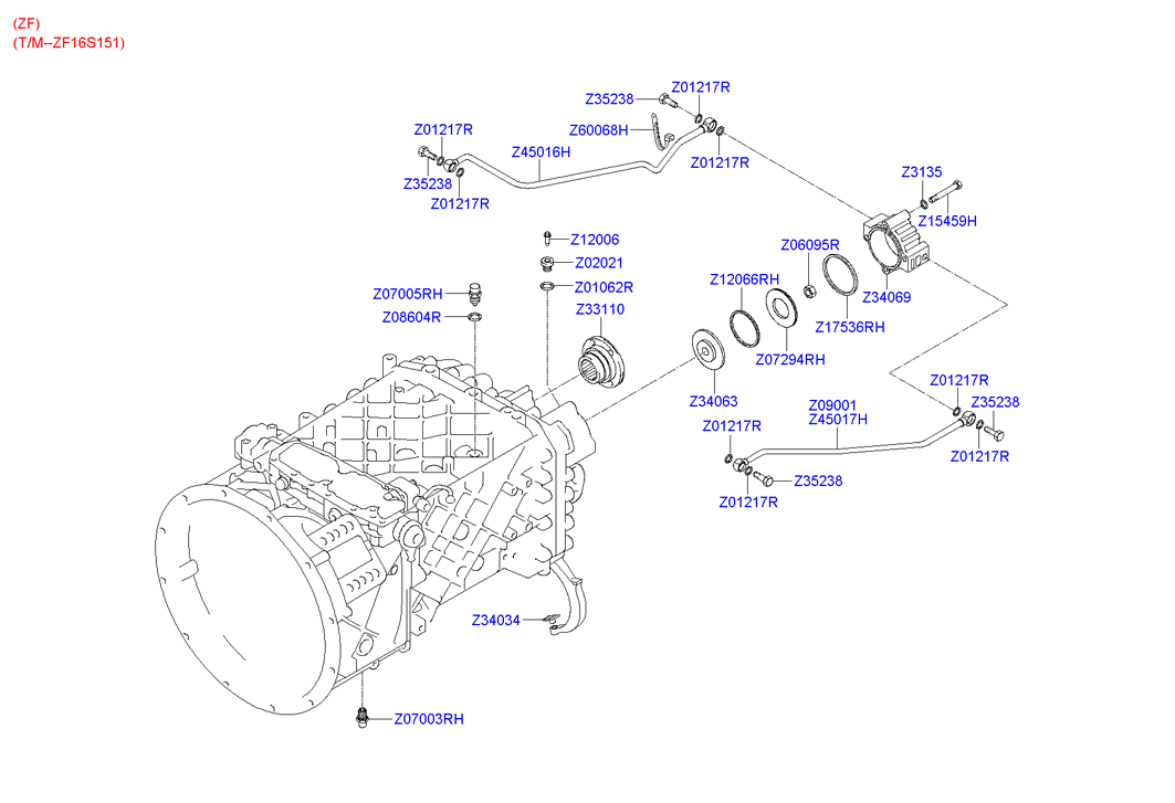 PROPELLER SHAFT (TANDEM)