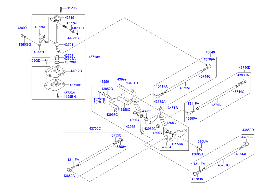 PROPELLER SHAFT (TANDEM)