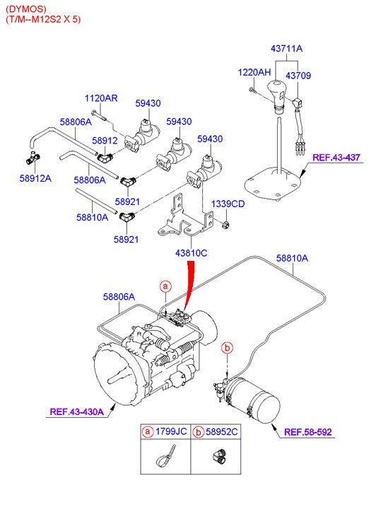 PROPELLER SHAFT (TANDEM)