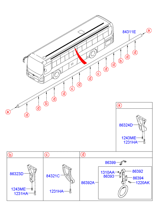 BELT - FRONT SEAT