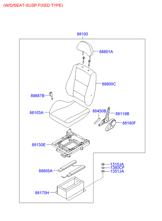 BELT - FRONT SEAT