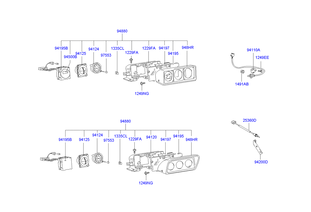 A/C SYSTEM - REAR EVAPORATOR