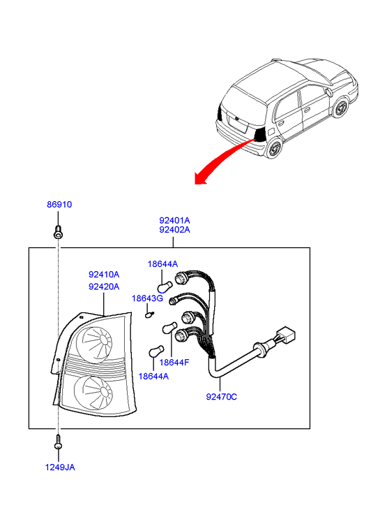 A/C EVAPORATOR