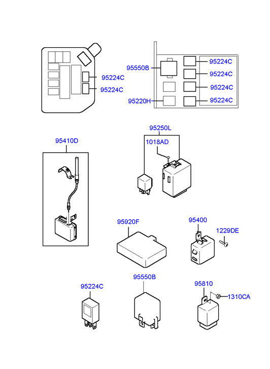 A/C EVAPORATOR