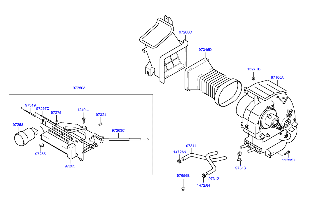 A/C EVAPORATOR