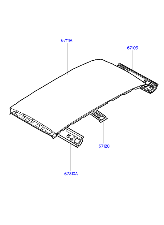 PANEL - REAR DOOR