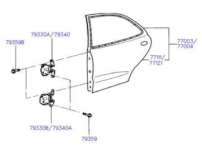 PANEL - REAR DOOR