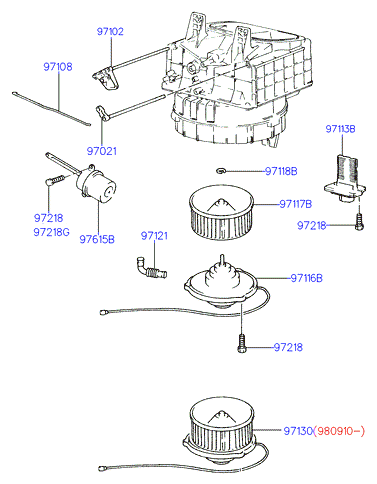 A/C SYSTEM - EVAPORATOR (HCC)