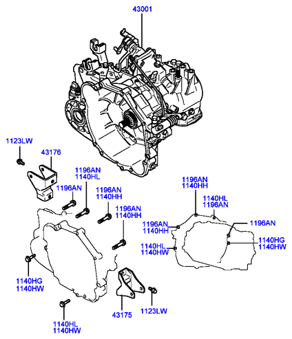 DRIVE SHAFT (I4)