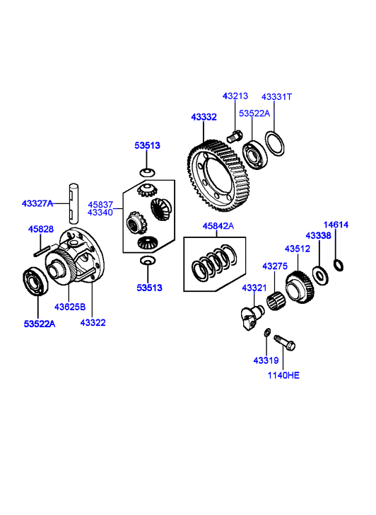 DRIVE SHAFT (I4)