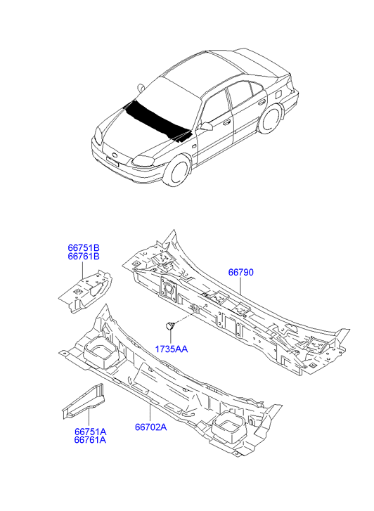 PANEL - REAR DOOR