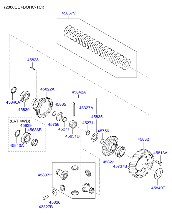 DRIVE SHAFT (REAR)