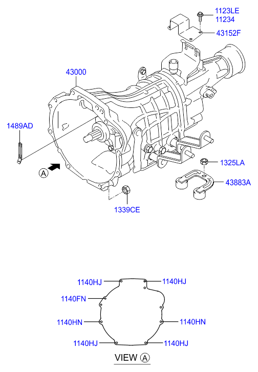 PROPELLER SHAFT (2WD LONG BODY)