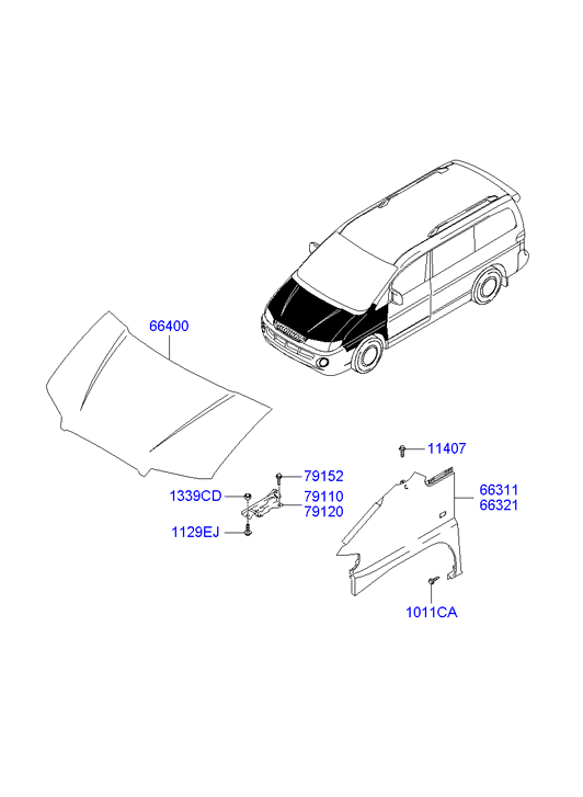 PANEL - REAR DOOR