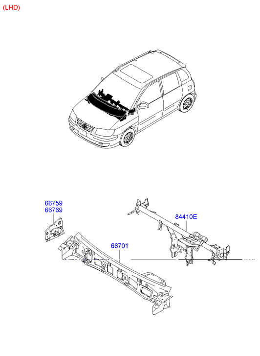 PANEL - REAR DOOR