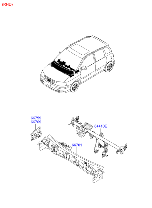 PANEL - REAR DOOR