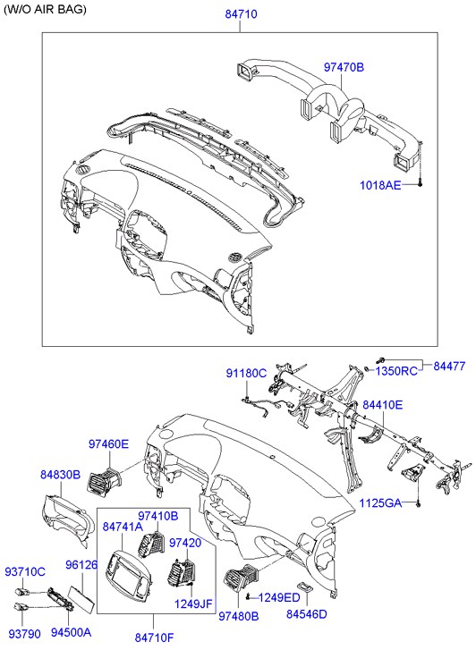 HOLDER ASSY - CHILD SEAT