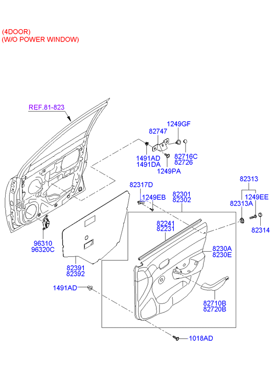 HOLDER ASSY - CHILD SEAT