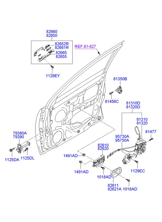 HOLDER ASSY - CHILD SEAT