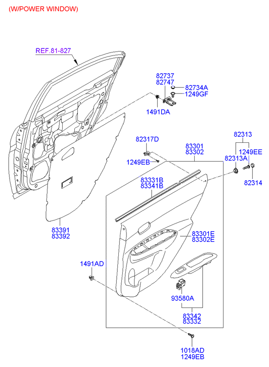 HOLDER ASSY - CHILD SEAT