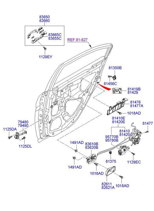 HOLDER ASSY - CHILD SEAT