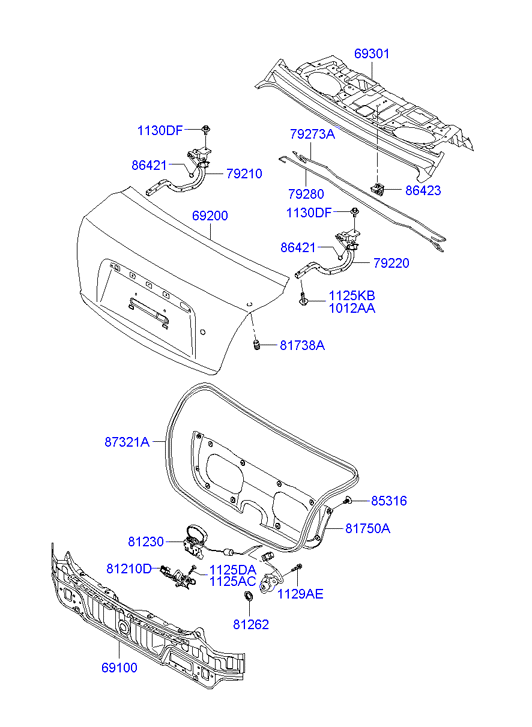 HOLDER ASSY - CHILD SEAT