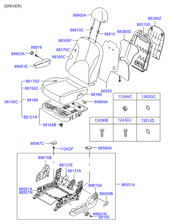 HOLDER ASSY - CHILD SEAT