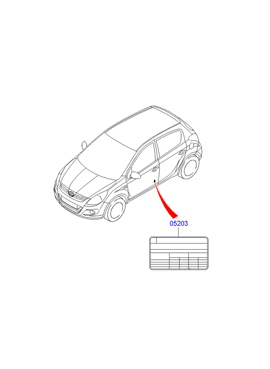 PANEL - REAR DOOR