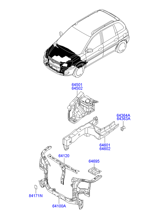 PANEL - REAR DOOR