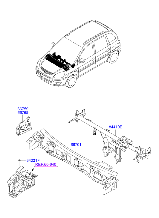 PANEL - REAR DOOR