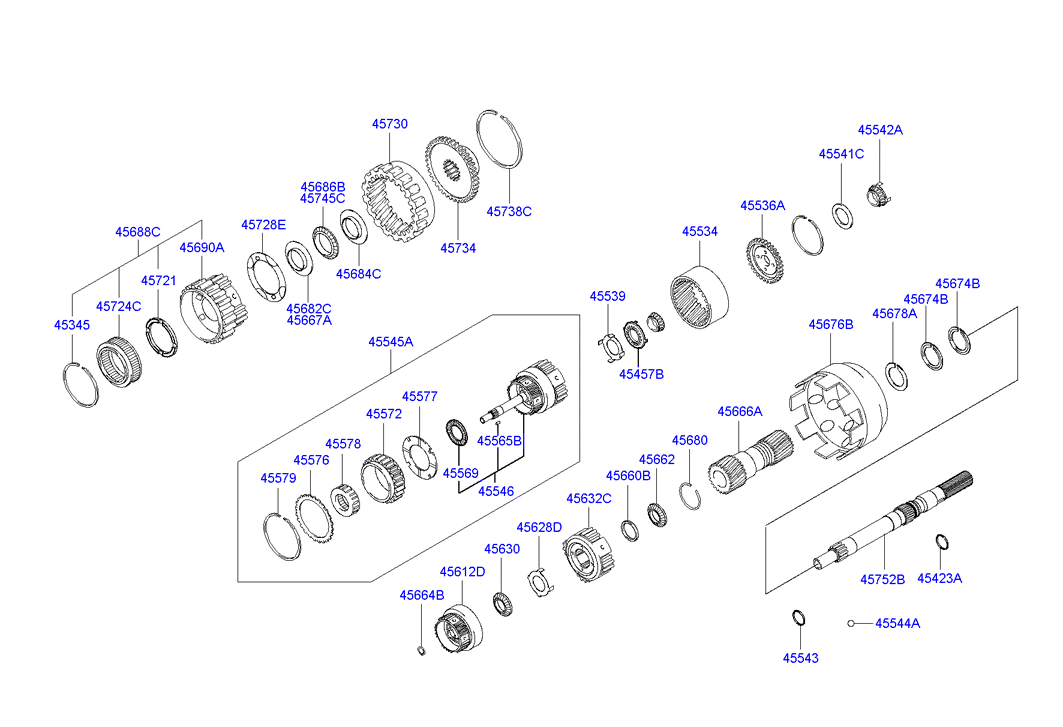 PROPELLER SHAFT (2WD LONG BODY)