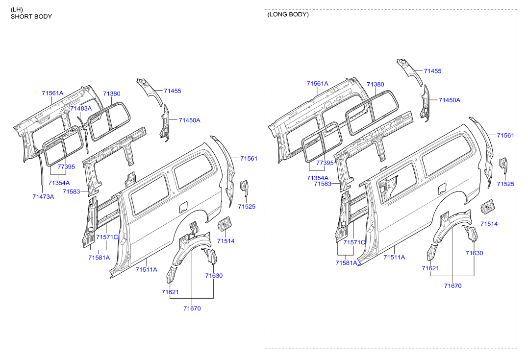 PANEL - REAR DOOR