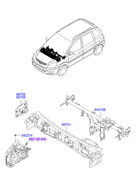 PANEL - REAR DOOR