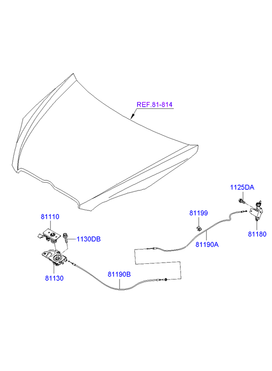 HOLDER ASSY - CHILD SEAT