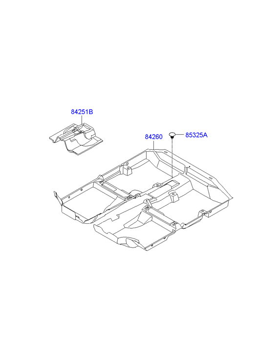 HOLDER ASSY - CHILD SEAT