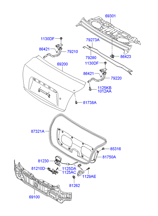 HOLDER ASSY - CHILD SEAT