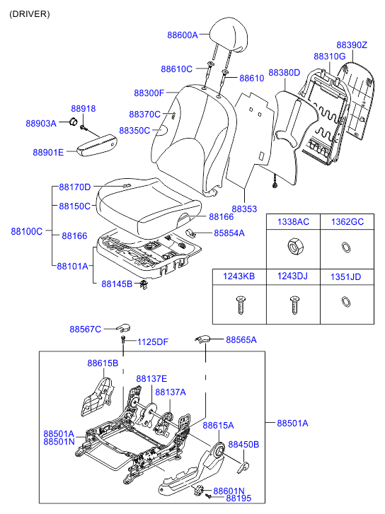 HOLDER ASSY - CHILD SEAT