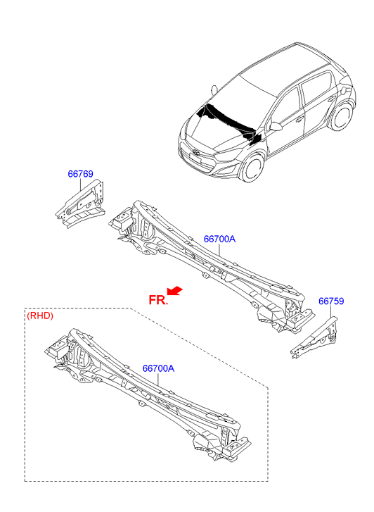 PANEL - REAR DOOR