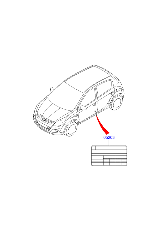 PANEL - REAR DOOR