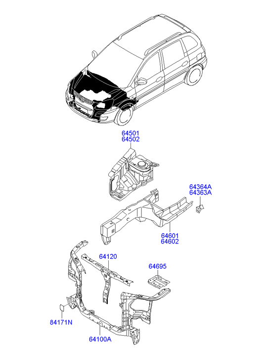 PANEL - REAR DOOR