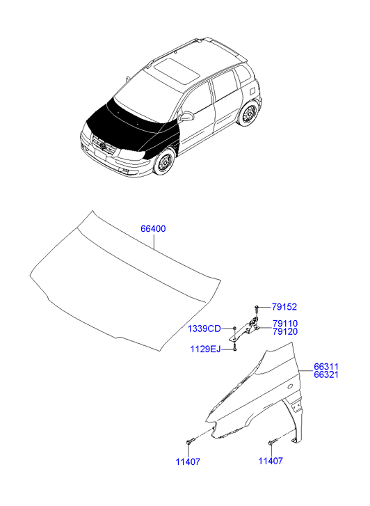 PANEL - REAR DOOR