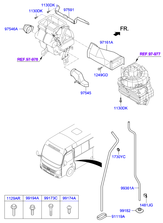 ROOF AIR CONDITIONER DUCT