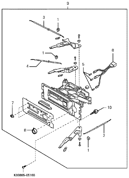 MOTOR - FRONT WIPER