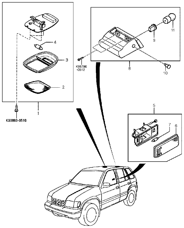 WINDSHIELD WIPER & WASHER (REAR)