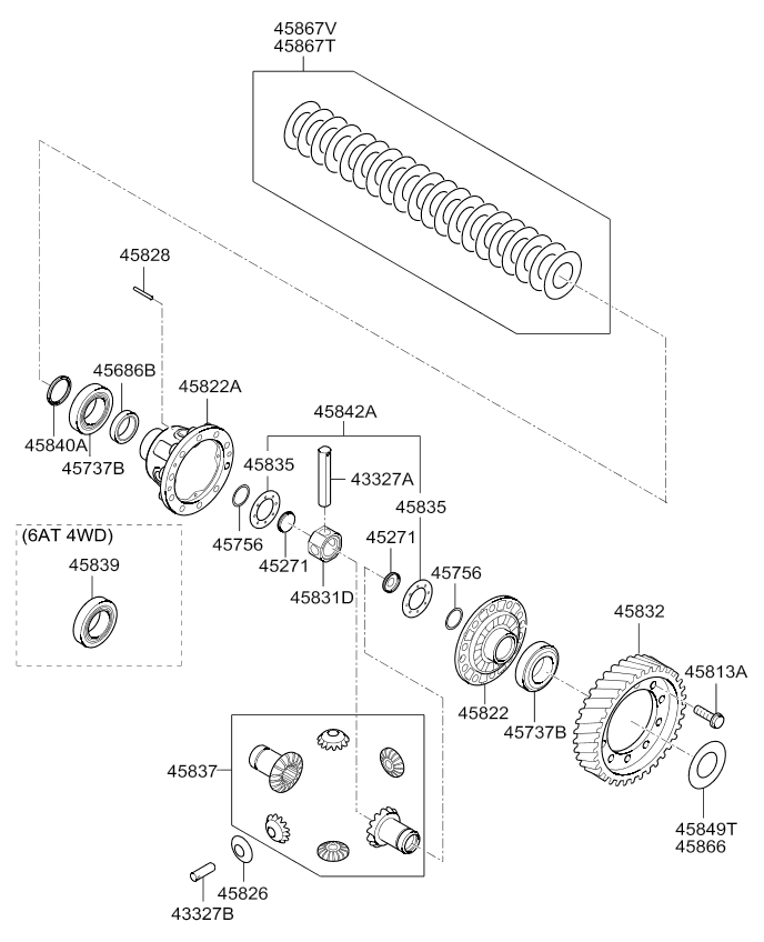 DRIVE SHAFT ASSY - REAR